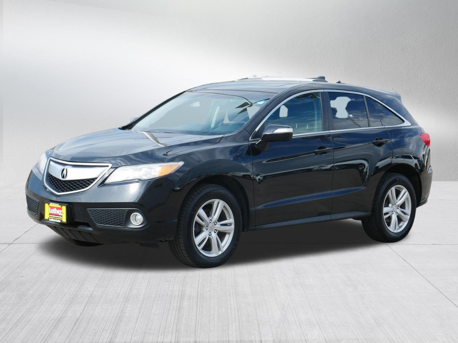 Used 2014 Crystal Black Pearl Acura Tech Pkg image 3