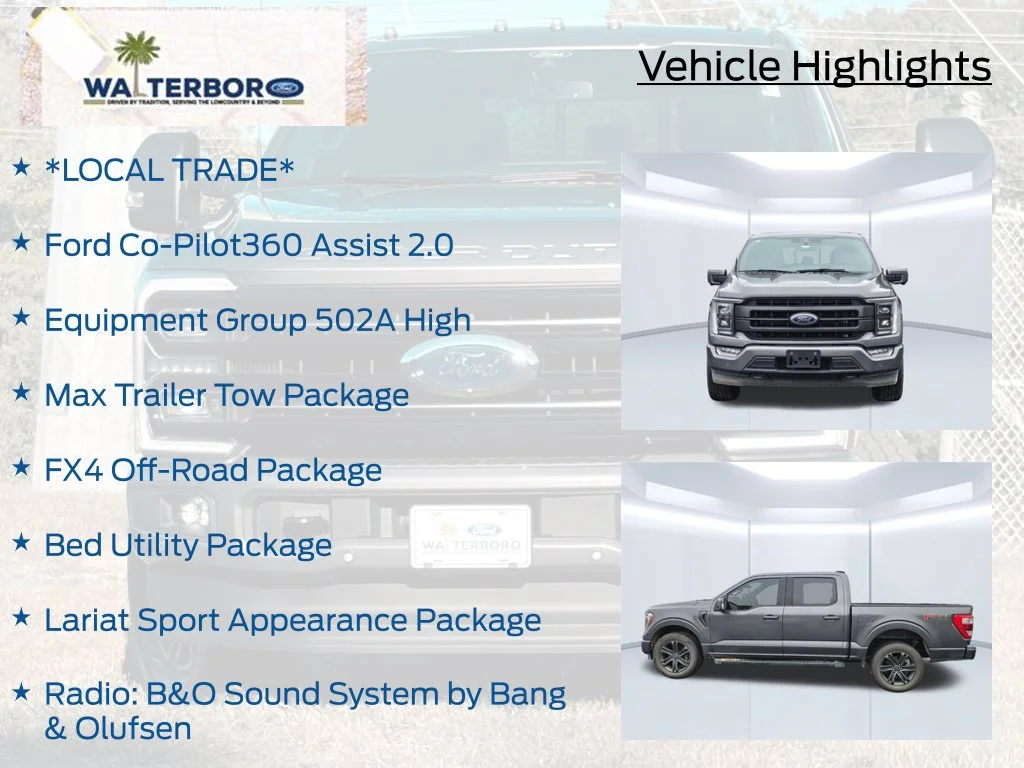 Certified Used 2023 Gray Ford Lariat image 21