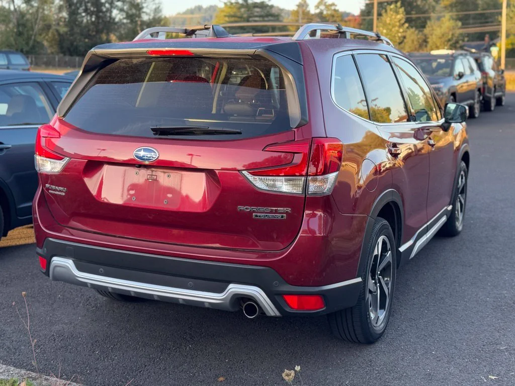 Used 2024 Crimson Red Pearl Subaru Touring image 2