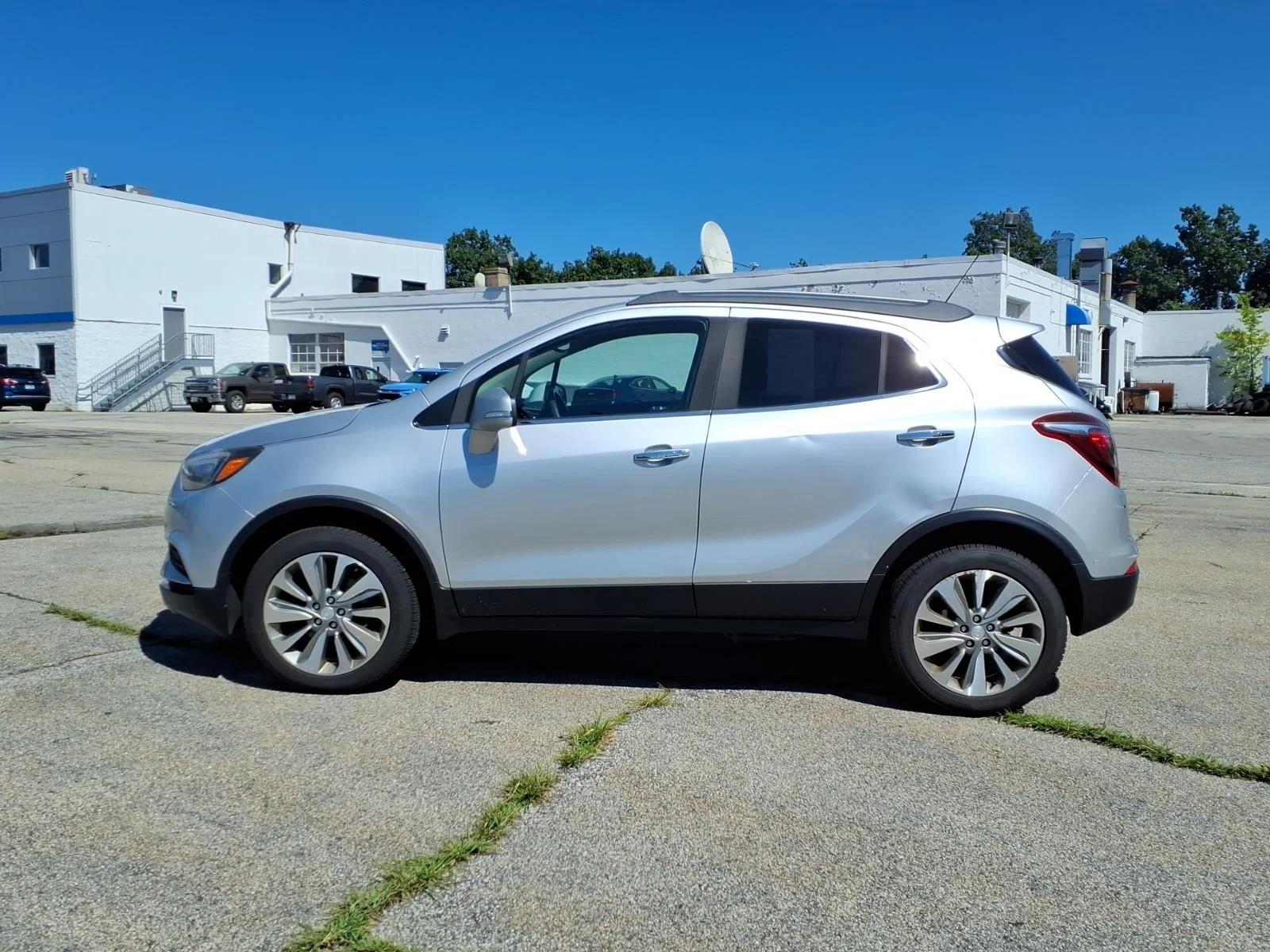 Used 2017 Includes (CM5) Black Carbon Metallic lower exterior accent color, Paint code W700S.) Buick Preferred image 7