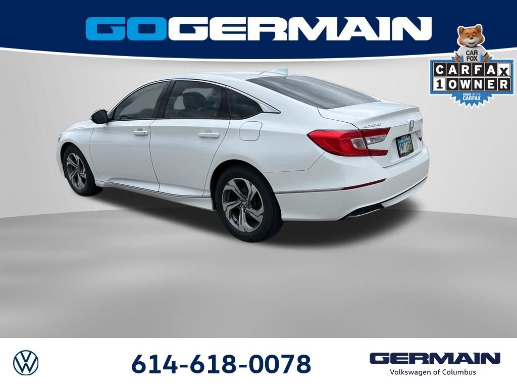 Used 2019 Platinum White Pearl Honda EX image 3