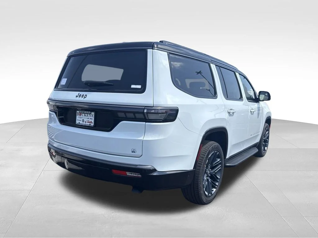 New 2026 Bright White Clear-Coat Exterior Paint Jeep Grand Wagoneer image 3