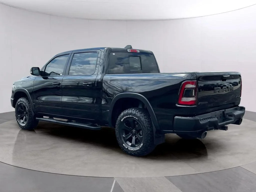 Used 2020 Diamond Black Crystal Pearlcoat Ram Rebel image 4
