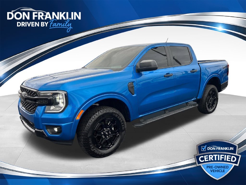 Used 2025 Blue Ford XLT image 1