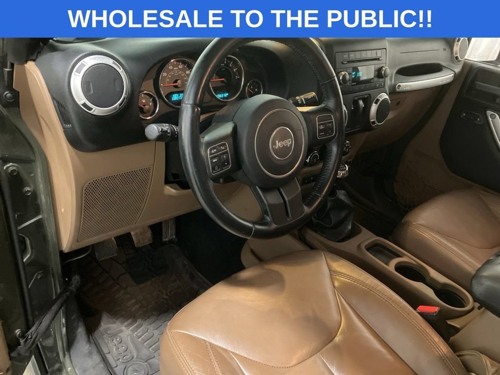 Used 2015 Jeep Wrangler Sahara with VIN 1C4AJWBG5FL590394 for sale in Milford, NH