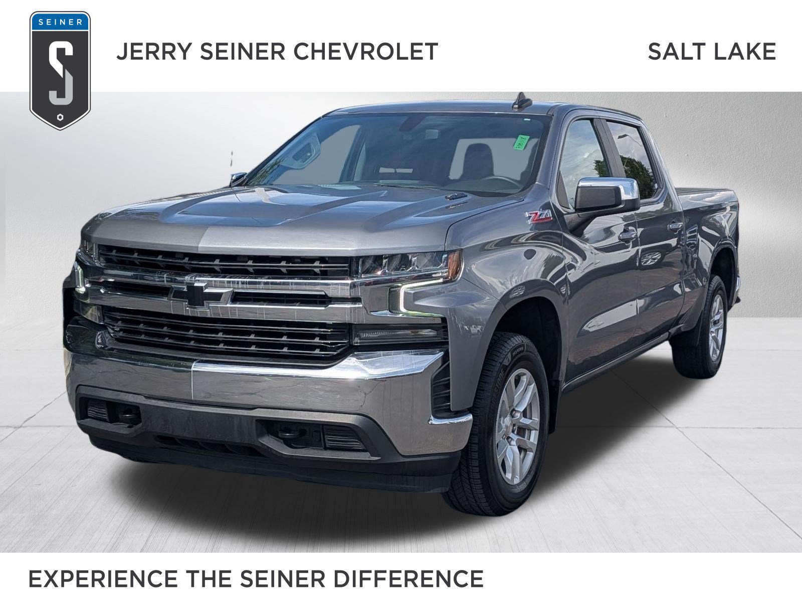 Certified Used 2021 SATIN STEEL METALLIC Chevrolet LT image 1