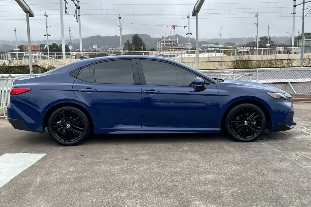 Used 2025 Blue Toyota SE image 3