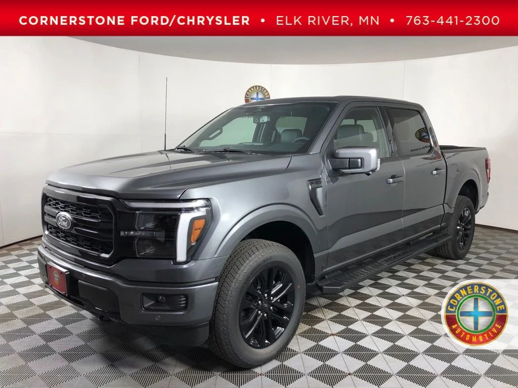 New 2026 Carbonized Gray Metallic Ford Lariat® image 1