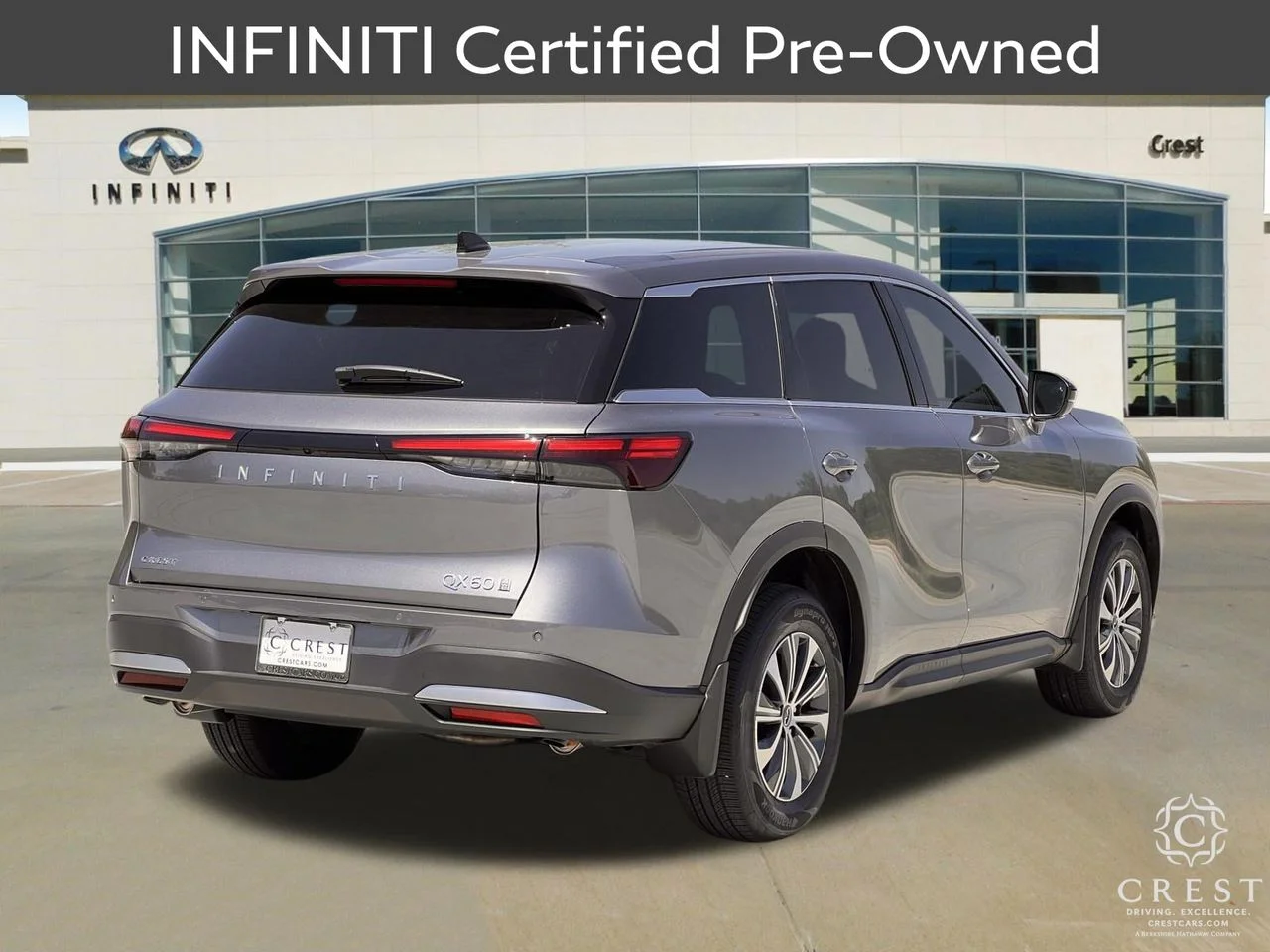 Certified Used 2026 Graphite Shadow INFINITI PURE image 3