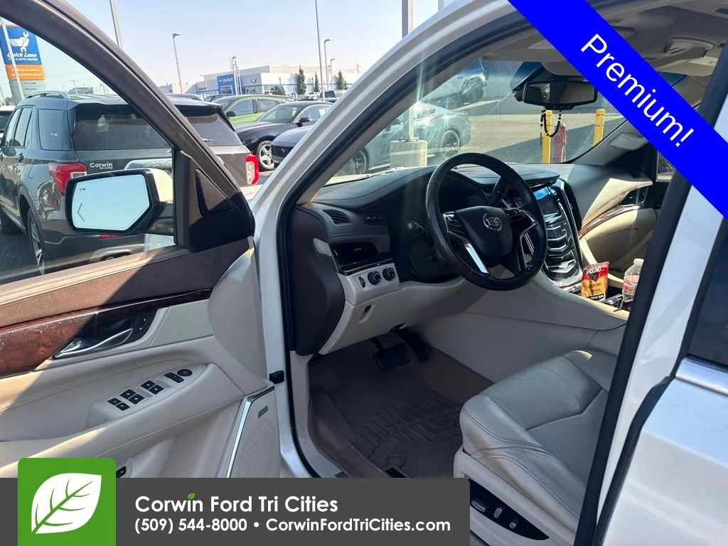 Used 2015 White Cadillac Premium image 2