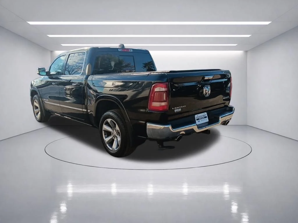 Used 2019 Diamond Black Crystal Pearlcoat Ram Limited image 5