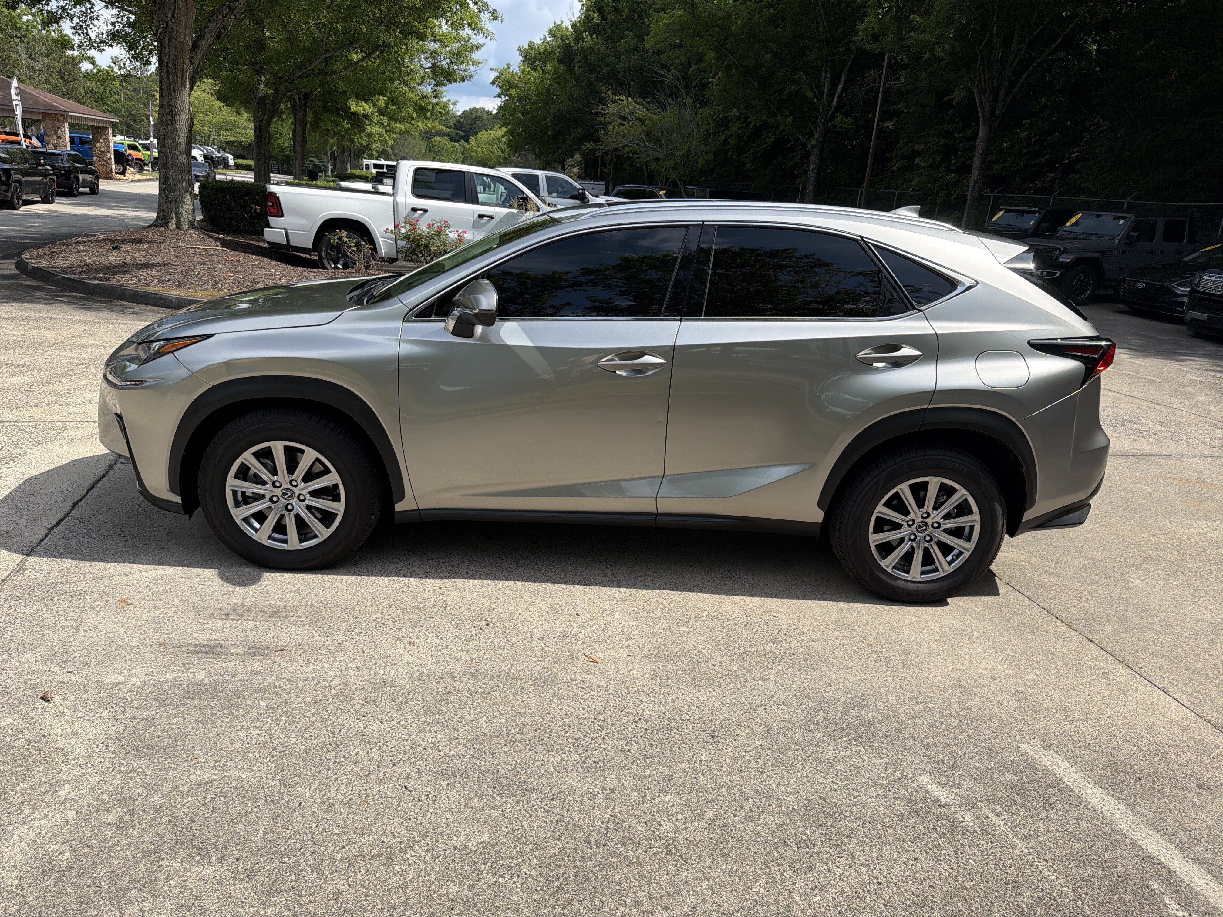 Used 2021 Silver Lexus NX 300 image 4