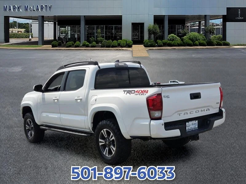 Used 2017 Super White TOYOTA TRD SPORT DOUBLE CAB 5