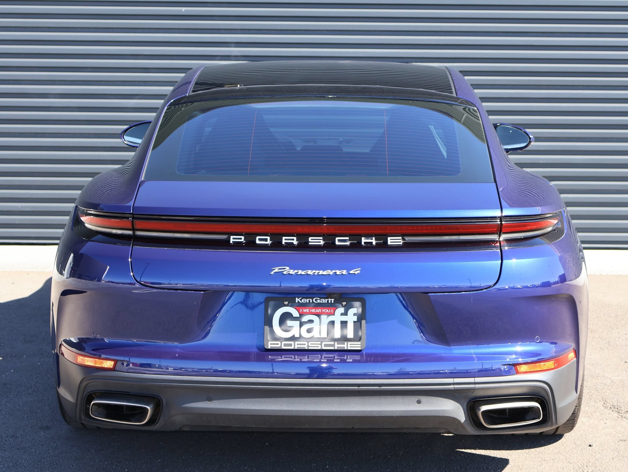 Certified Used 2024 Gentian Blue Metallic Porsche 4 image 8