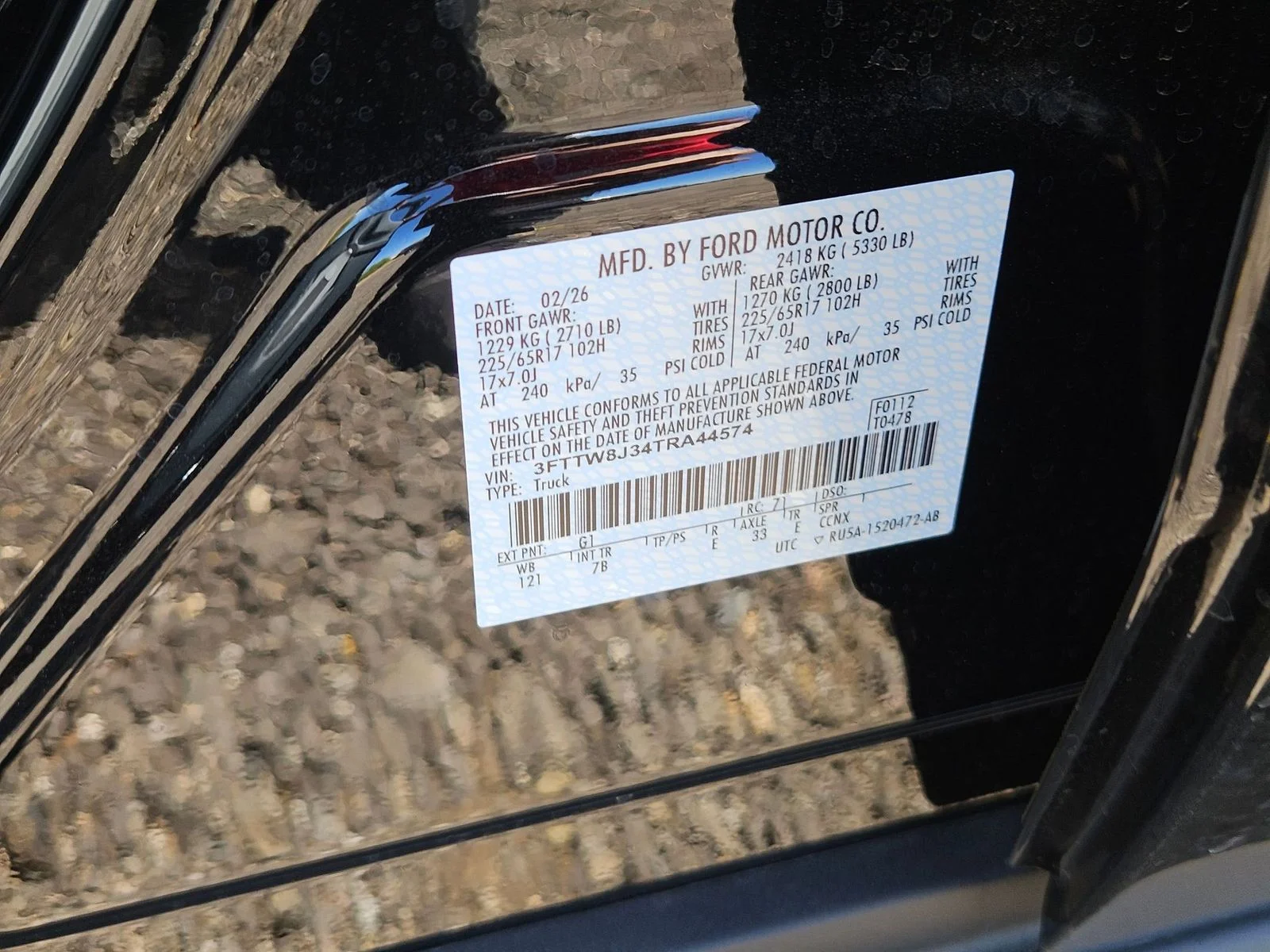 New 2026 Shadow Black Ford XLT image 28