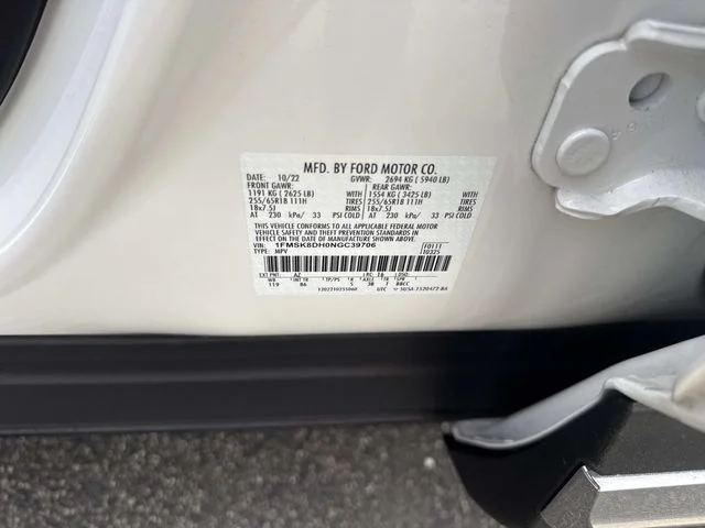 Used 2022 White Ford XLT image 28
