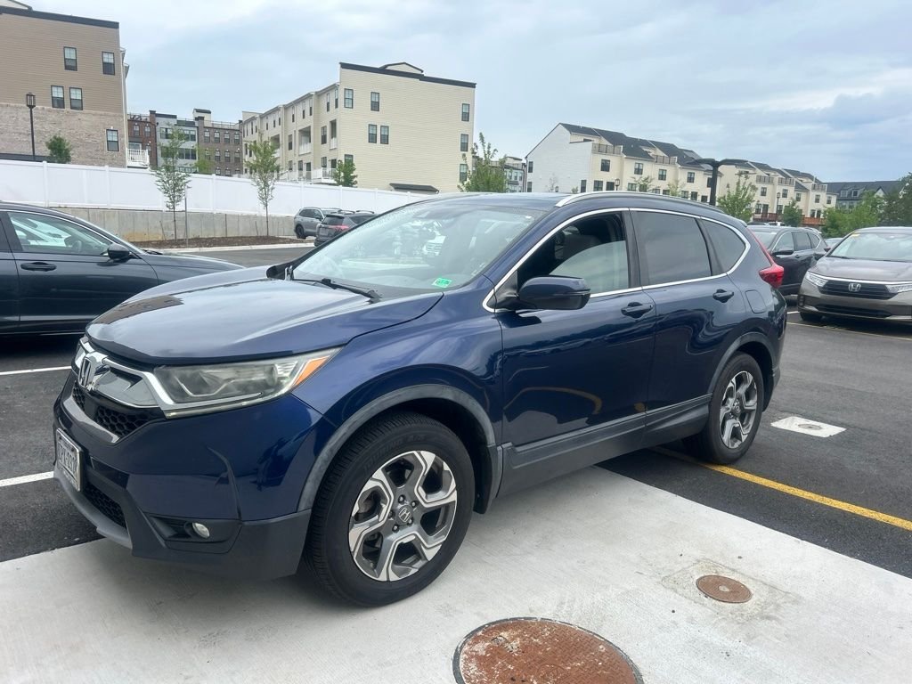 Used 2017 Obsidian Blue Pearl Honda EX-L image 1