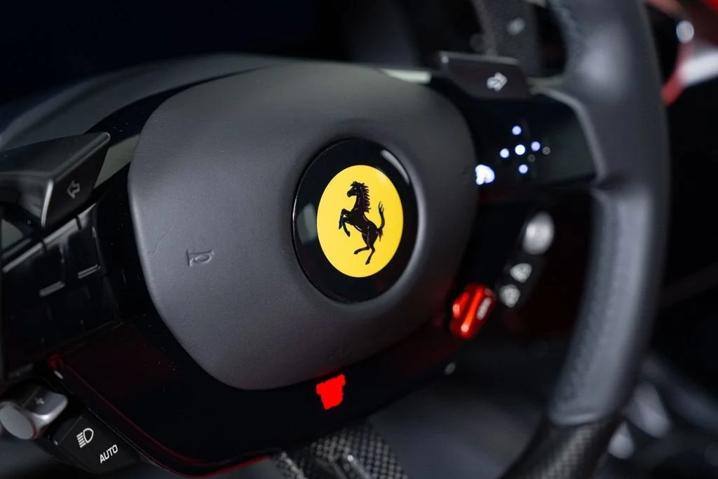 Used 2025 Bianco Artico Ferrari Coupe image 23