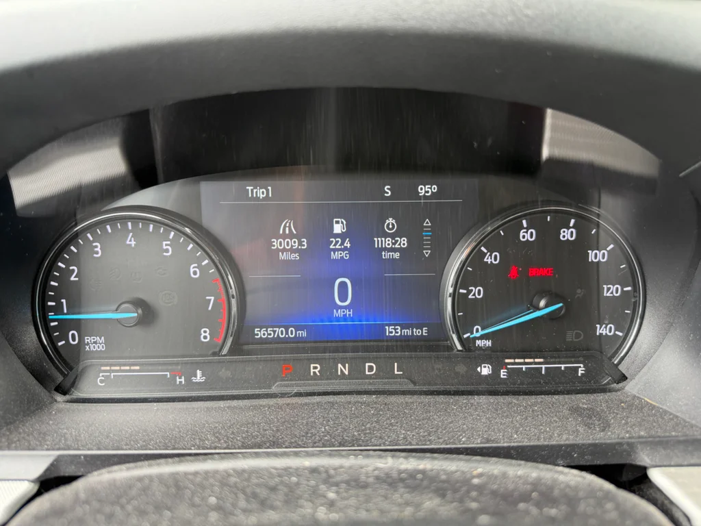 Used 2022 Star White Metallic Tri-Coat Ford XLT image 21