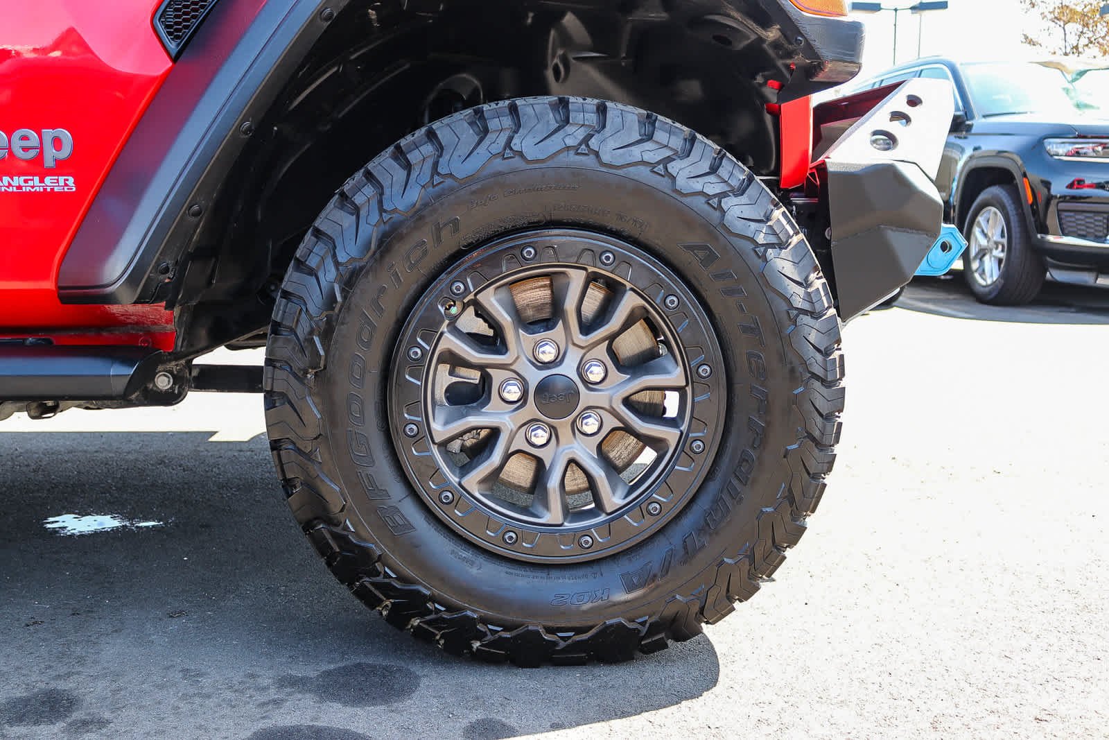 Used 2021 Firecracker Red Clearcoat Jeep Unlimited Rubicon image 10