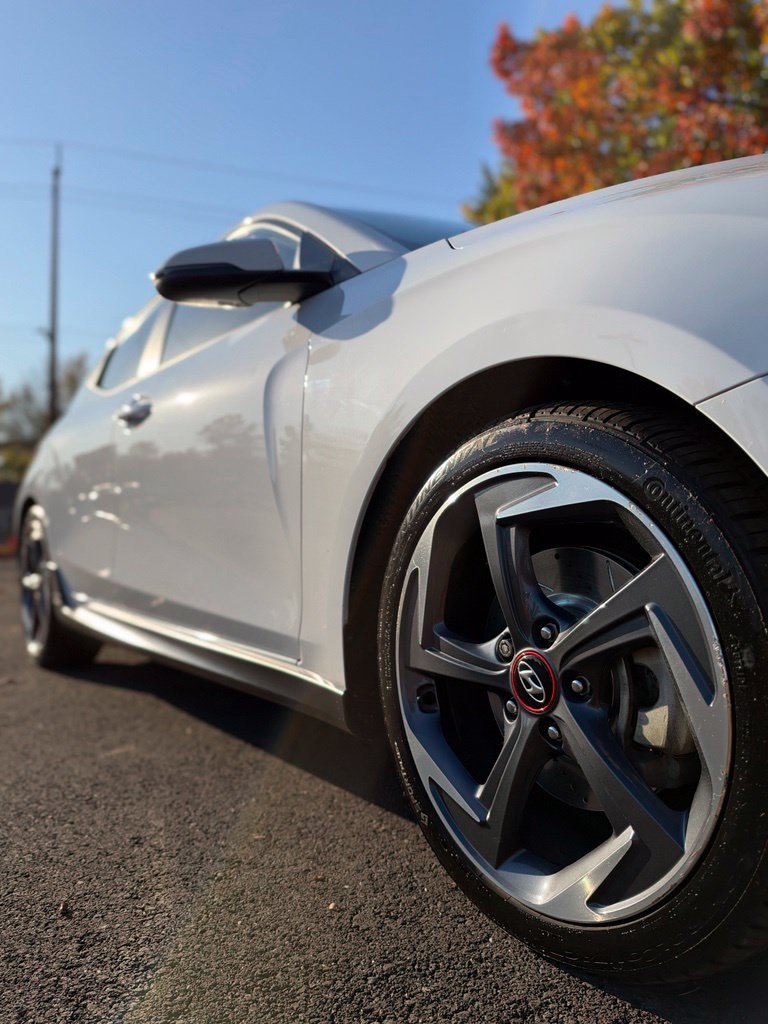 Used 2019 Chalk White Hyundai Turbo image 46