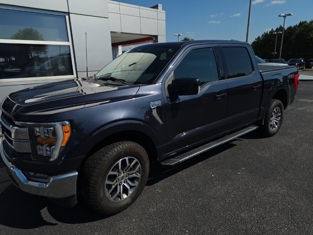 Used 2022 Blue Ford Lariat image 2