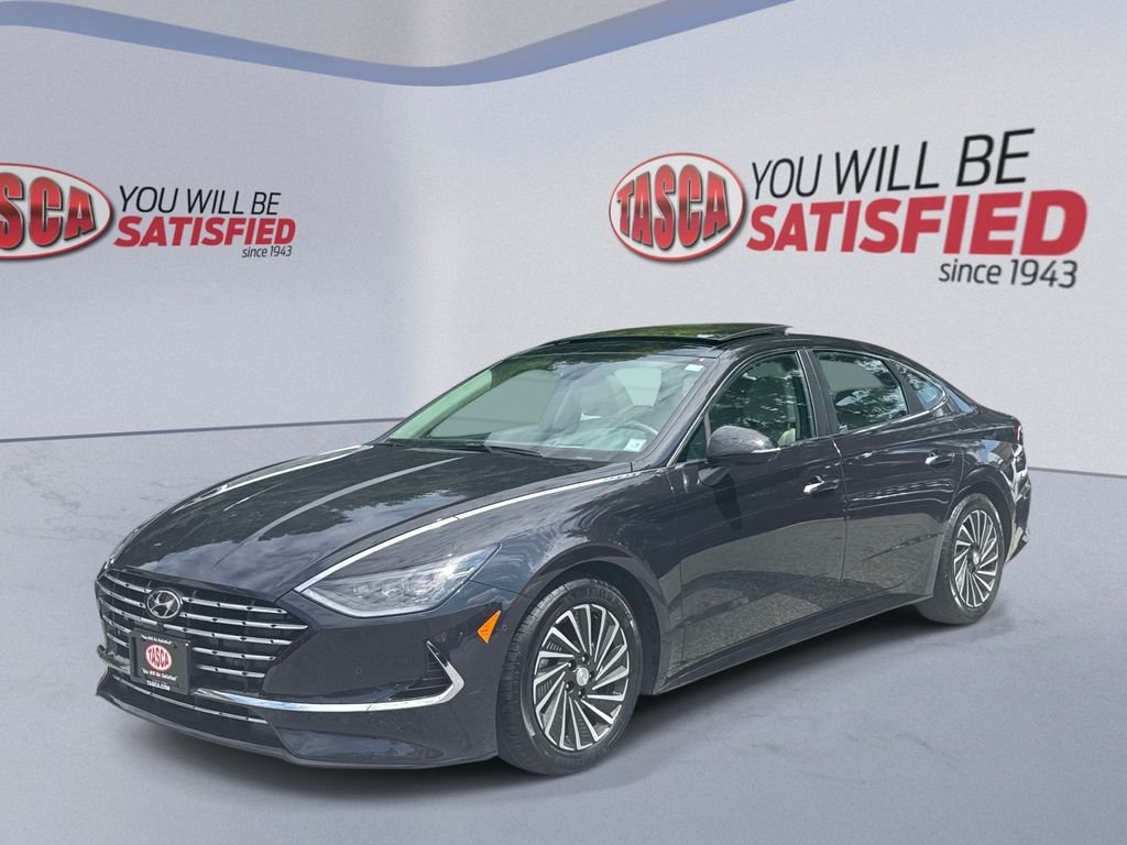 Used 2023 Blue Hyundai Limited image 3