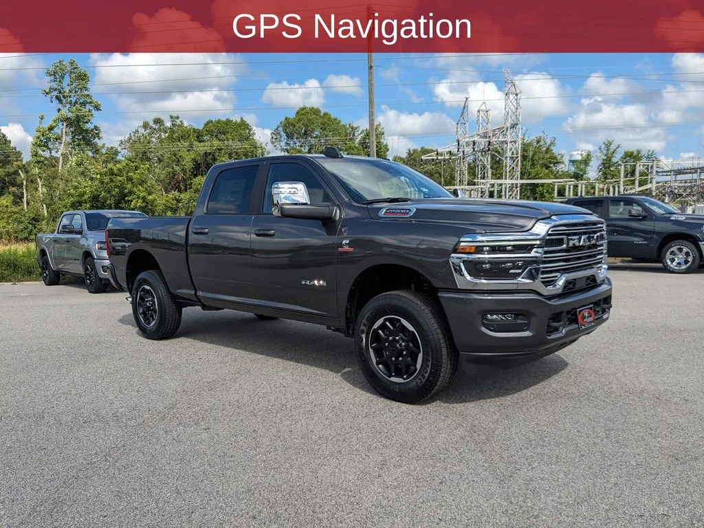 New 2025 Granite Crystal Metallic Clear-Coat Exterior Paint RAM Laramie image 3