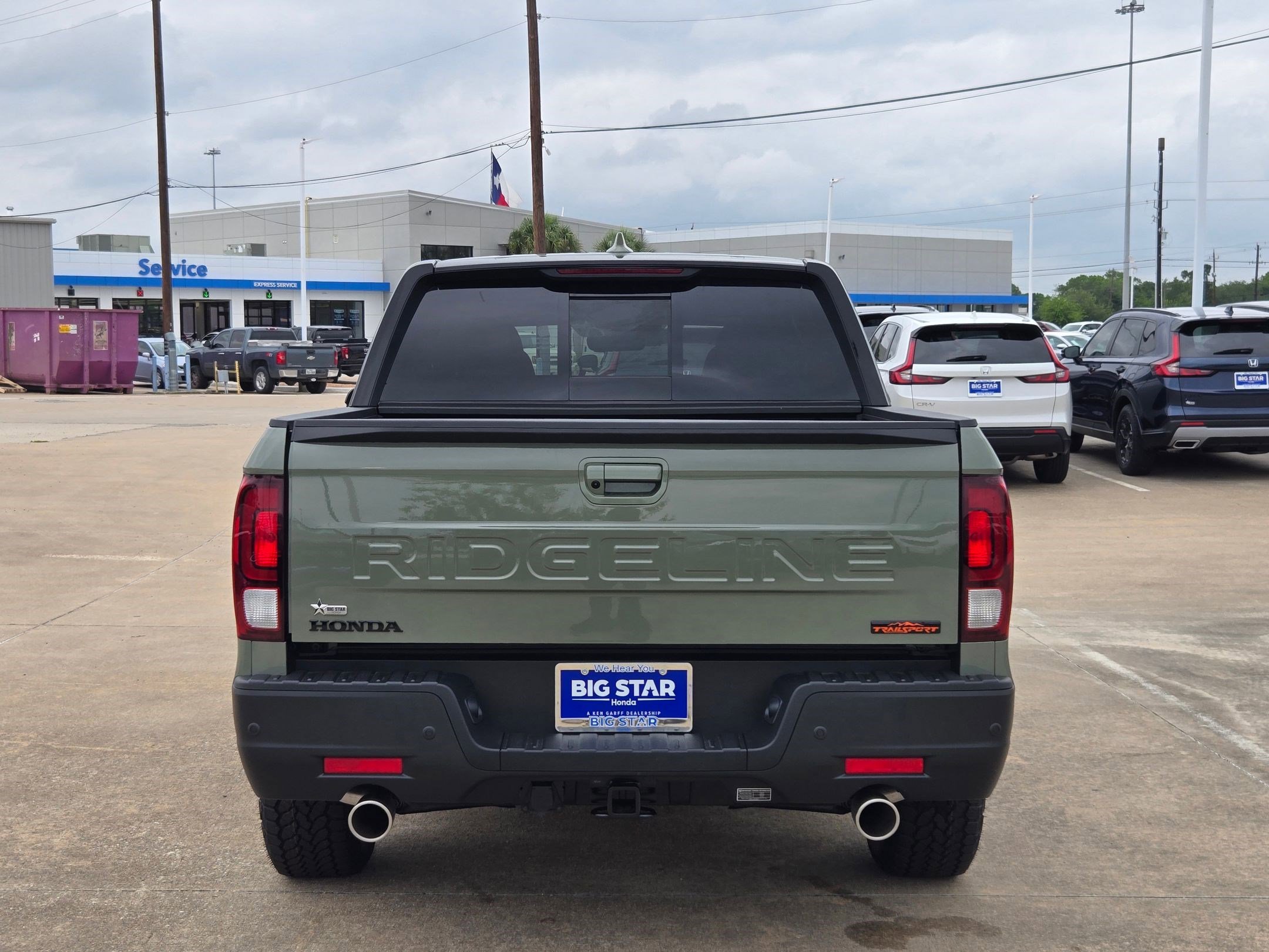 New 2026 Ash Green Metallic Honda TrailSport+ image 4