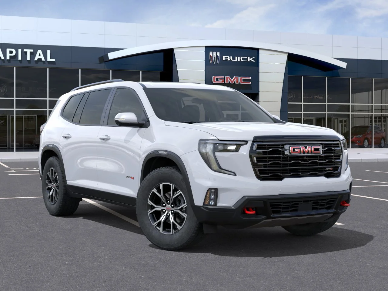 New 2026 Summit White GMC AT4 AWD image 7