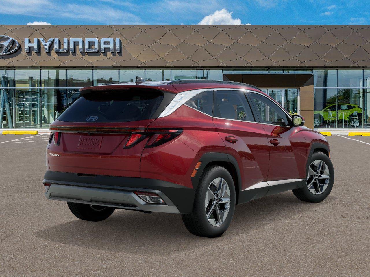 New 2026 Ultimate Red Hyundai SEL FWD image 4