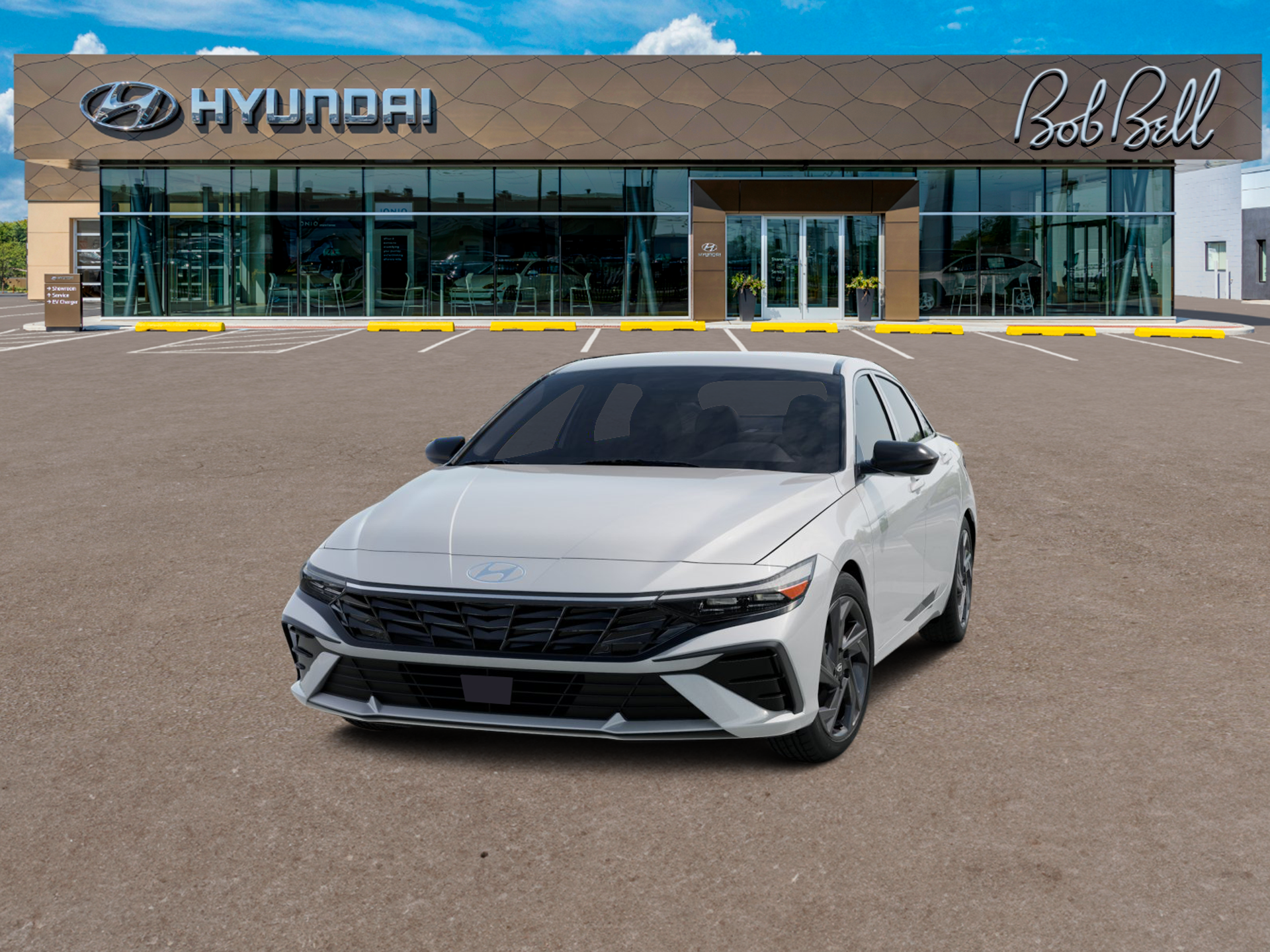 New 2026 White Hyundai SEL Sport image 1