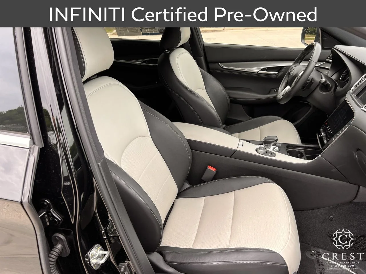 Certified Used 2023 Black Obsidian INFINITI LUXE image 26