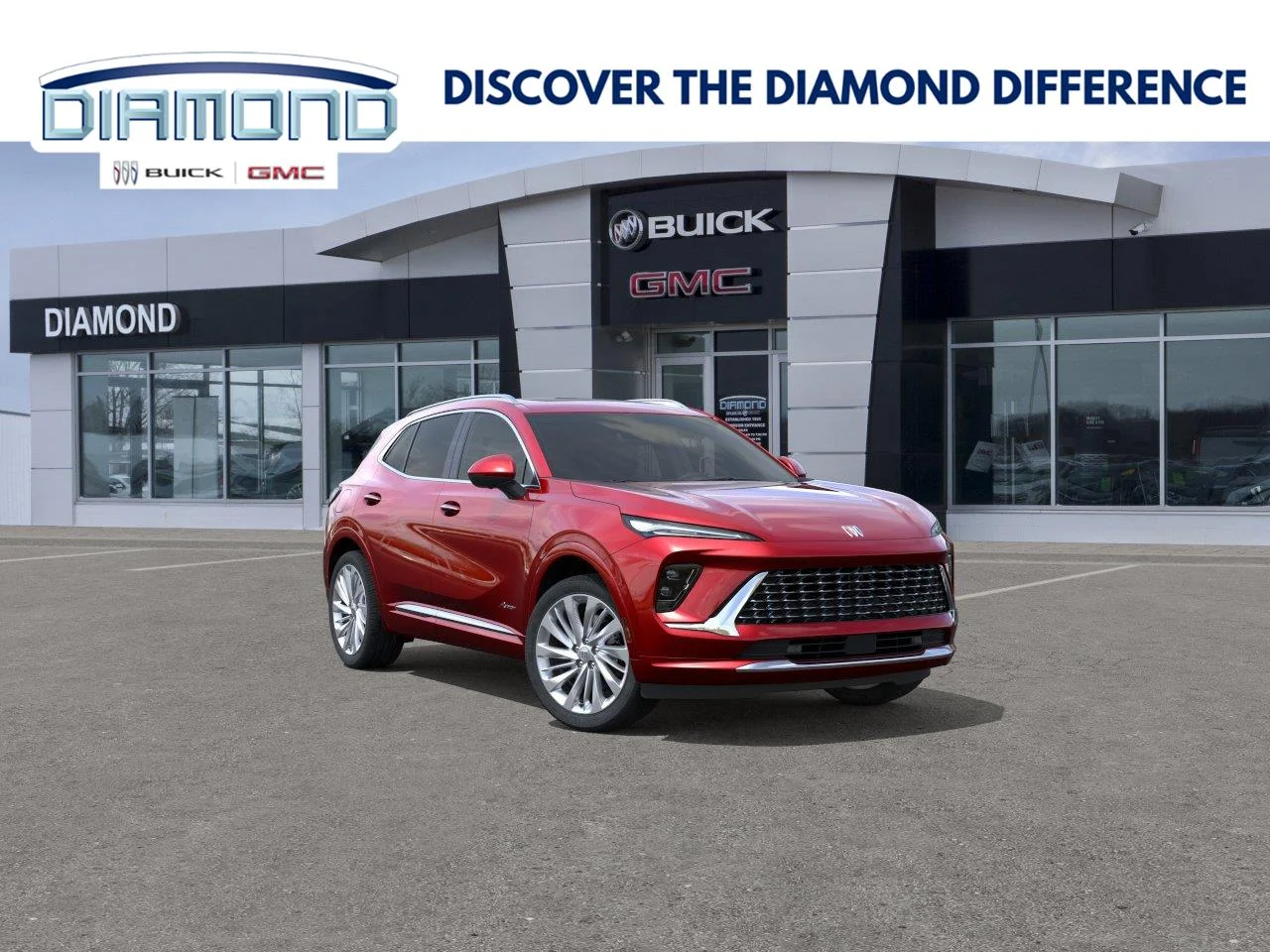 New 2026 Brilliant Red Buick Avenir image 1
