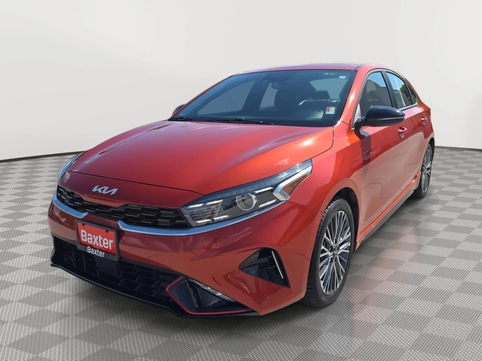 Used 2023 Fire Orange Kia GT-Line image 3