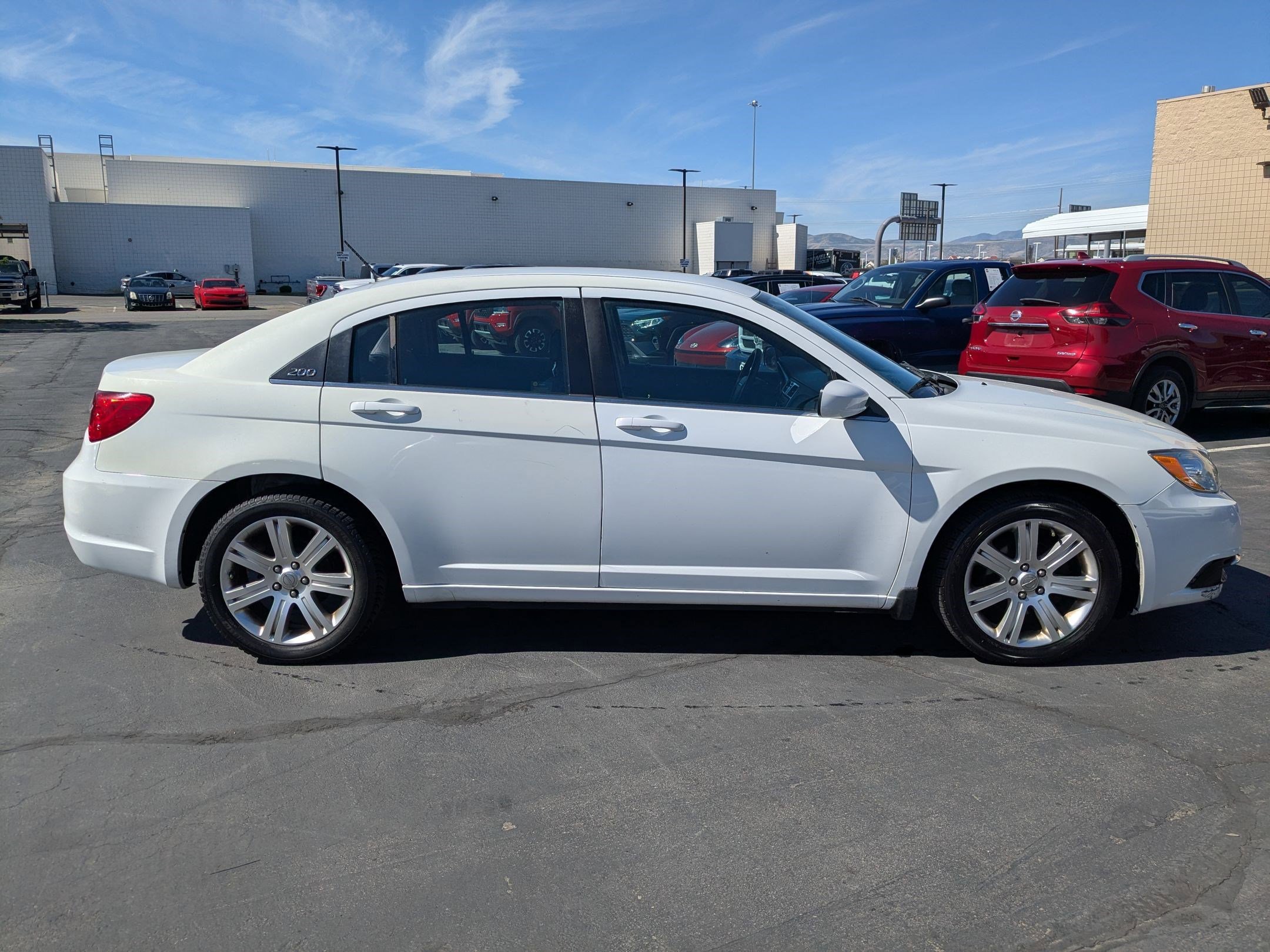 Used 2013 Chrysler 200 LX with VIN 1C3CCBAB7DN764263 for sale in Sandy, UT