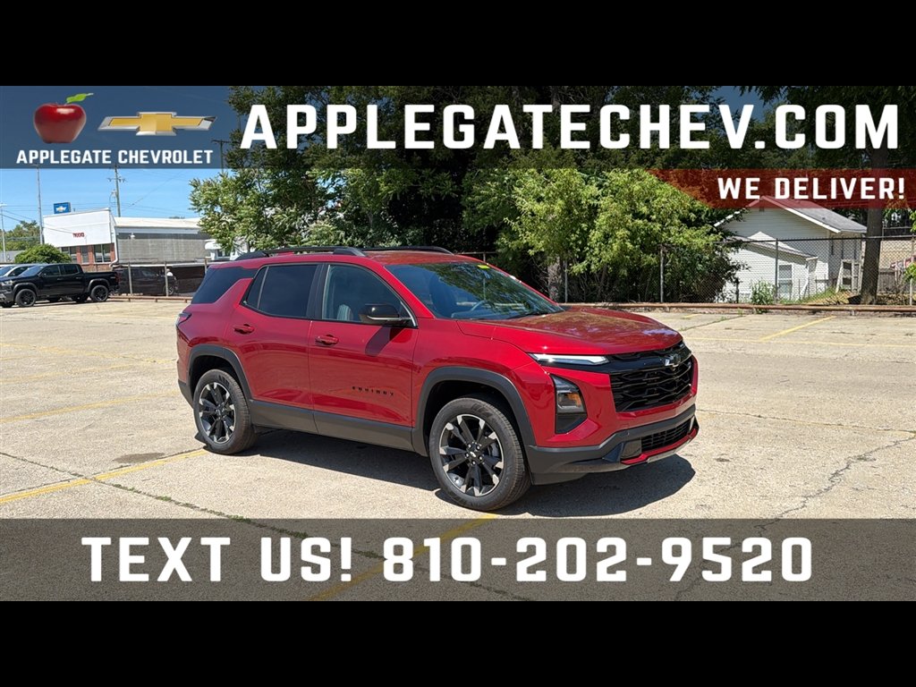 New 2026 Radiant Red Tintcoat Chevrolet RS image 1