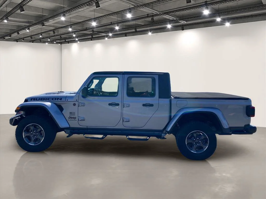 Used 2020 Billet Silver Metallic Clearcoat Jeep Rubicon image 4