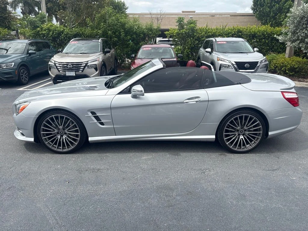 Used 2015 Silver Mercedes-Benz SL 400 Roadster image 2