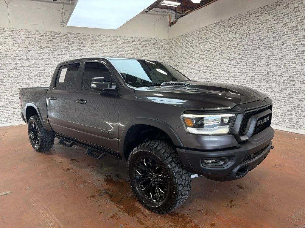 Used 2022 Granite Crystal Metallic Clearcoat Ram Rebel image 1
