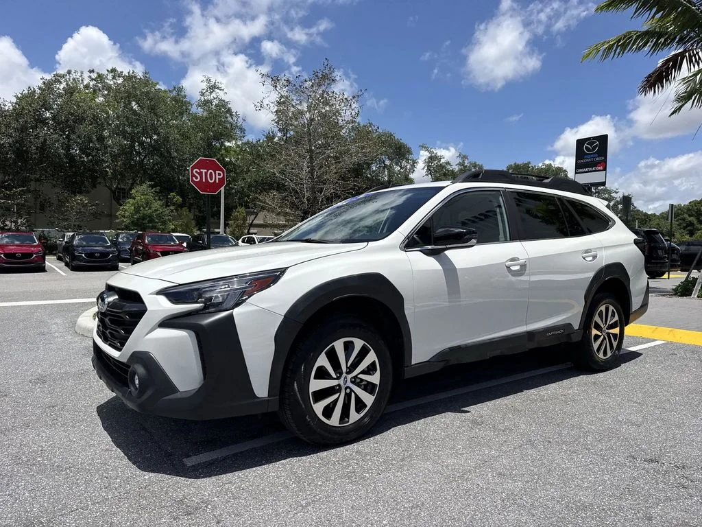 Used 2024 Crystal White Pearl Subaru Premium image 28