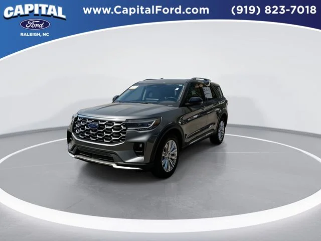 Used 2025 Gray Ford Platinum image 4