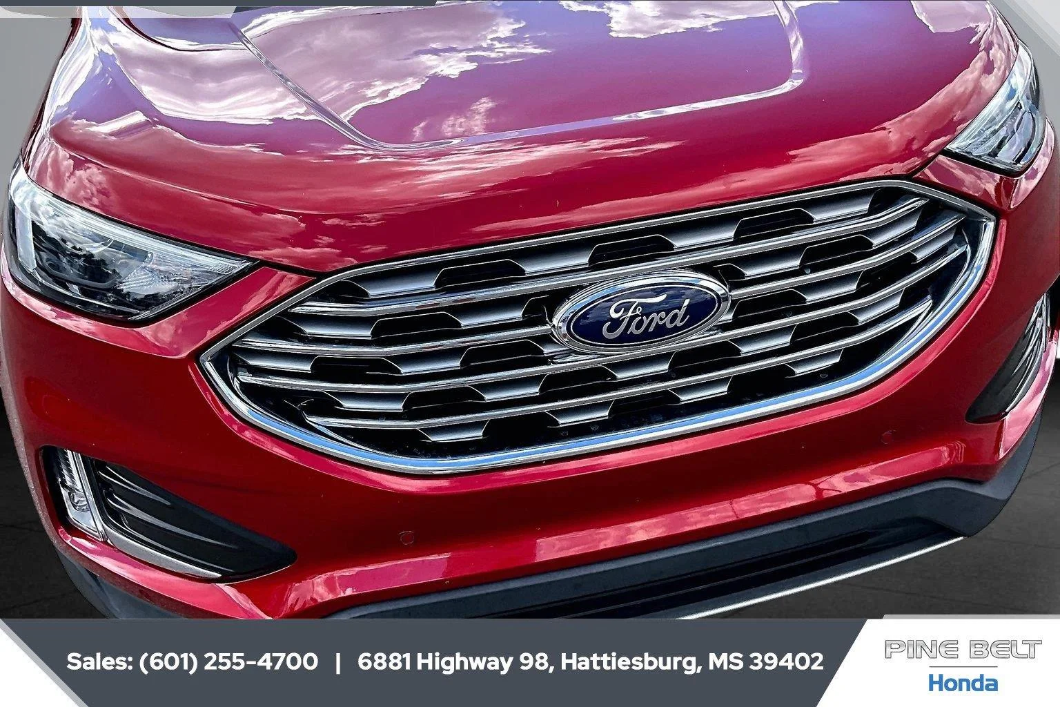 Used 2022 Rapid Red Metallic Tinted Clearcoat Ford Titanium image 22