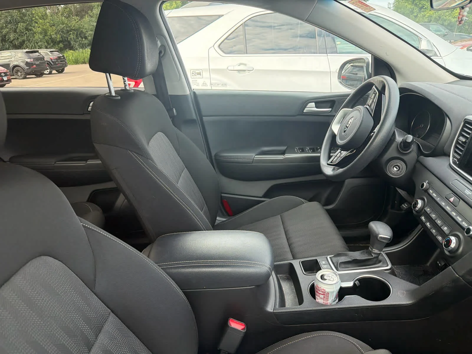 Used 2020 Sparkling Silver Kia LX image 7