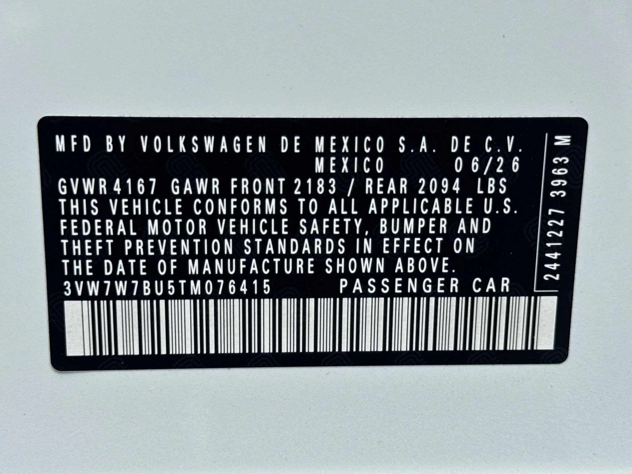 New 2026 Opal White Pearl Volkswagen SE image 35