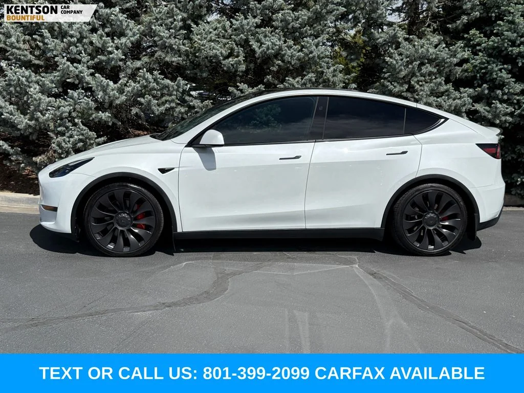 Used 2023 White Tesla Performance image 4
