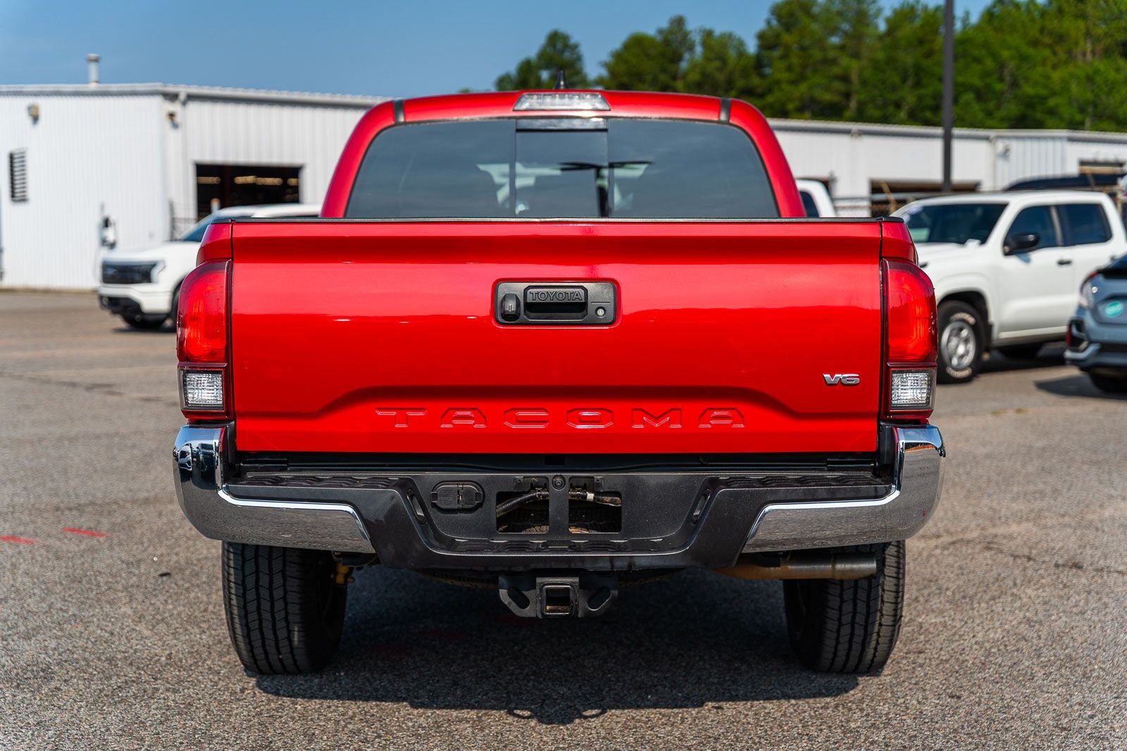 Used 2021 Red Toyota TRD Off-Road image 5