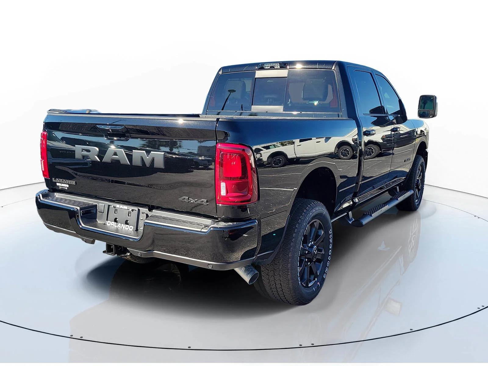 New 2026 Diamond Black Crystal Pearlcoat RAM Laramie image 4