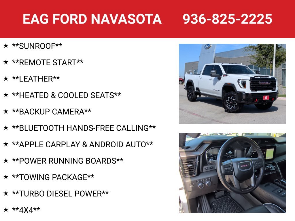 Used 2024 Summit White GMC AT4X image 4