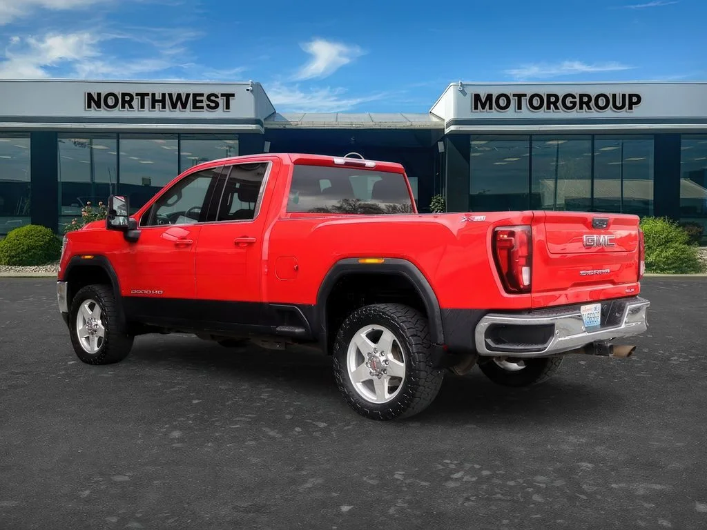Used 2021 Cardinal Red GMC SLE image 5